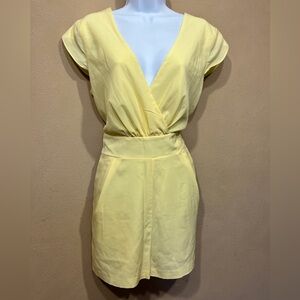 Bebe Yellow Short Romper